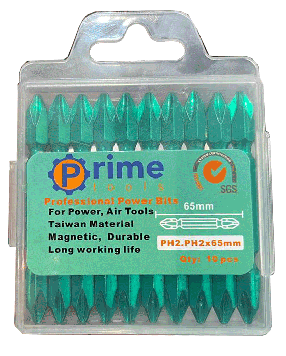 سری پیچ گوشتی دریل شارژی 2 طرفه Prime