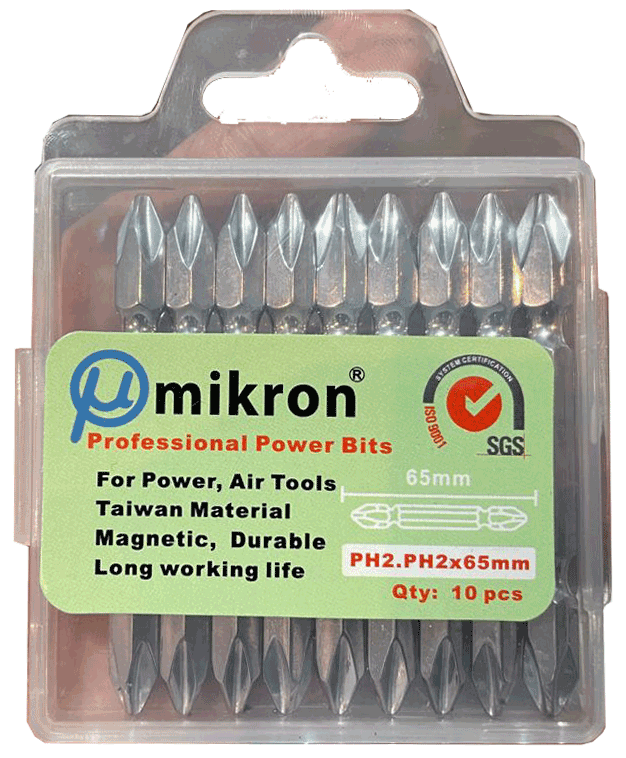 سری پیچ گوشتی دریل شارژی 2 طرفه mikron