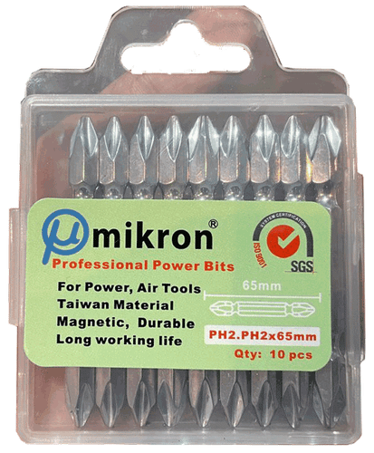 سری پیچ گوشتی دریل شارژی 2 طرفه mikron